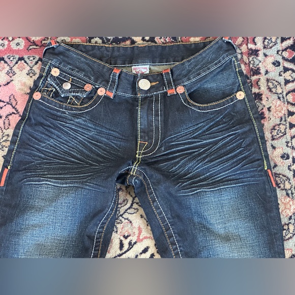 True Religion Joey Super T Row 33 Seat 30 Men's Blue Jeans Size